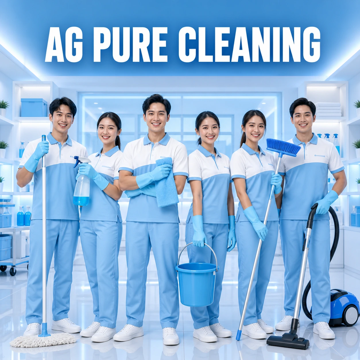 Jasa cleaning kantor dan komersial AG Pure Cleaning